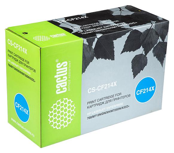 Картридж лазерный Cactus CS-CF214X CF214X черный (17500стр.) для HP LJ 700/M712 фото 2