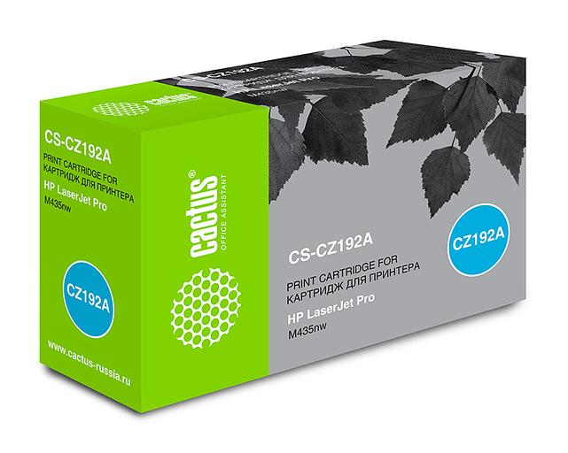 Картридж лазерный Cactus CS-CZ192A CZ192A черный (12000стр.) для HP LJ Pro M435nw фото 1