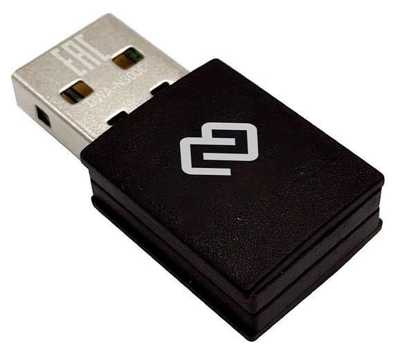 Сетевой адаптер WiFi Digma DWA-N300C USB 2.0 фото 2