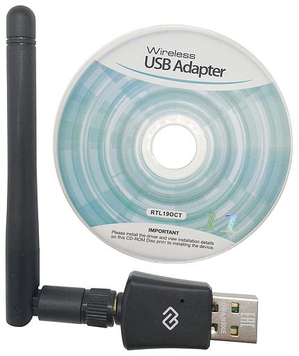 Сетевой адаптер WiFi Digma DWA-N300E USB 2.0 фото 3