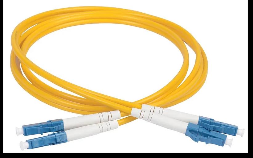 Патч-корд ITK FPC09-LCU-LCU-C2L-2M 2x9/125 OS1/OS2 LC дуплекс UPC-LC дуплекс UPC 2м LSZH желтый фото 1