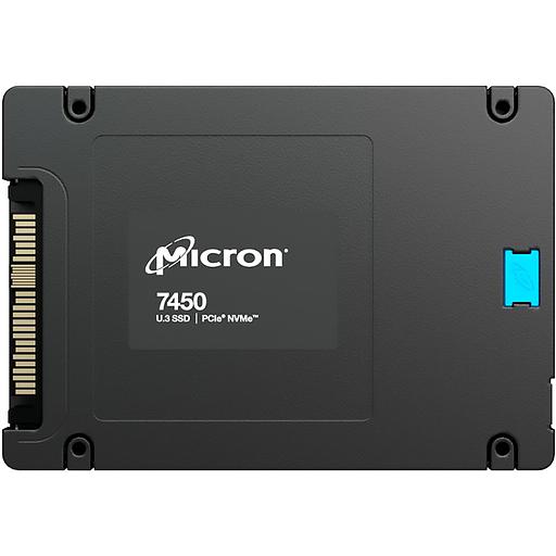 Твердотельный накопитель Crucial Micron SSD 7450 MAX, 6400GB (MTFDKCC6T4TFS-1BC1ZABYY) фото 1