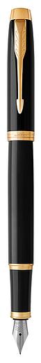 Ручка перьев. Parker IM Core F321 (CW1931645) Black GT F сталь нержавеющая подар.кор. фото 1