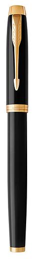 Ручка перьев. Parker IM Core F321 (CW1931645) Black GT F сталь нержавеющая подар.кор. фото 2