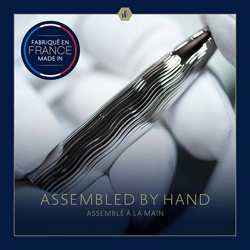 Ручка шариков. Waterman Expert L`Essence du Bleu (CW2166466) LaqBlue CT M син. черн. подар.кор. фото 4