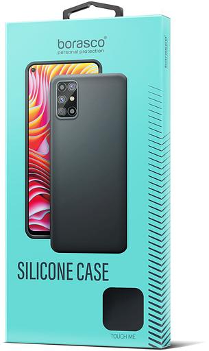 Чехол (клип-кейс) BoraSCO для ZTE Blade L9 Silicone Case черный (матовый) (40855) фото 3