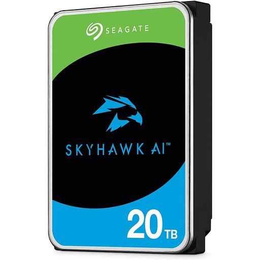 Жесткий диск Seagate ST20000VE002 SkyHawk AI 20TB, 3.5", 7200rpm, SATA3, 256MB, для видеоданных фото 1