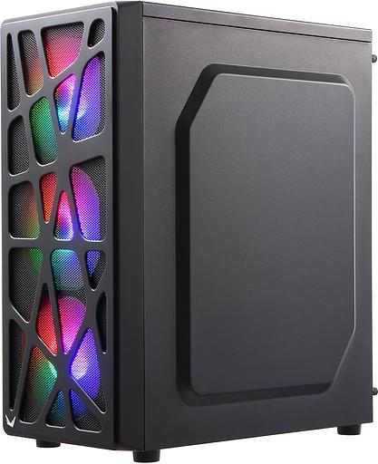 Корпус Formula MANA черный без БП ATX 3x120mm 2xUSB2.0 1xUSB3.0 audio bott PSU фото 5