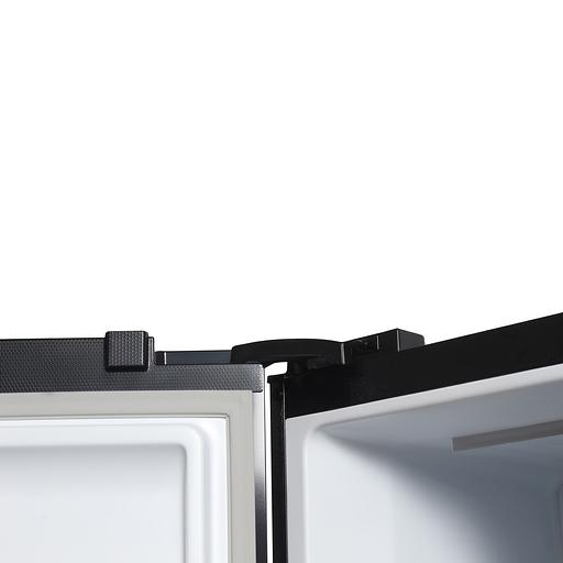 Холодильник Hyundai CS5003F черное стекло (двухкамерный) фото 10