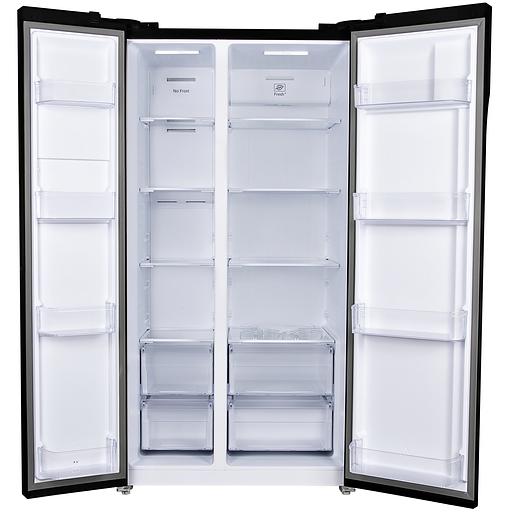 Холодильник Hyundai CS6503FV черное стекло (двухкамерный) фото 7