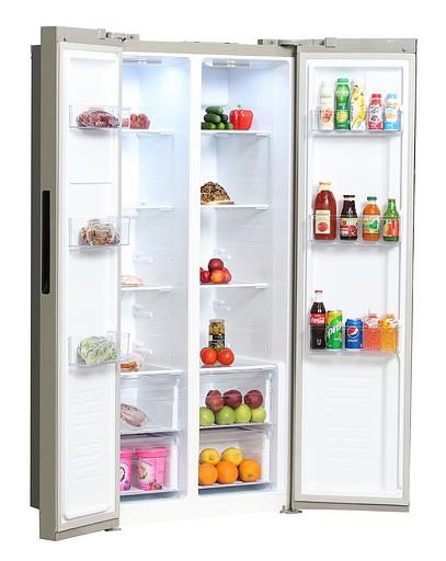 Холодильник Hyundai CS4505F нержавеющая сталь (двухкамерный) фото 3