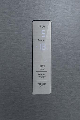 Холодильник Hyundai CC4553F нержавеющая сталь (двухкамерный) фото 10