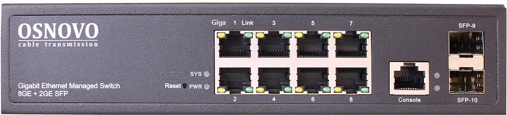 Коммутатор OSNOVO SW-70802/L2 фото 3