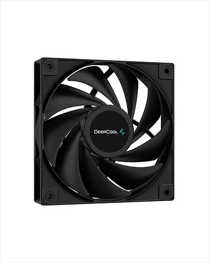 Кулер для процессора DEEPCOOL AG400 LGA1700/1200/115X/AM5/AM4 (18шт/кор, TDP 220W, PWM, Fan 120mm, 4 тепл. Трубки, черный) RET (AG400) фото 4