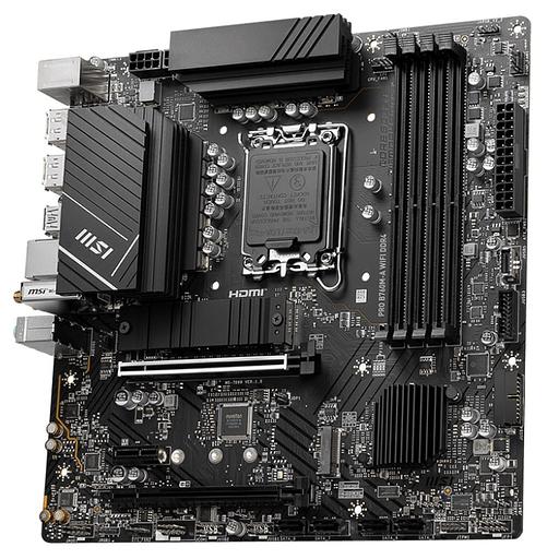 Материнская плата MSI PRO B760M-A WIFI DDR4 фото 3