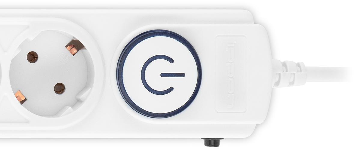 Сетевой фильтр Ippon BK-6-EU-1.8-10-W 1.8м (6 розеток) белый (коробка) фото 6