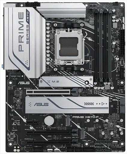 Материнская плата ASUS PRIME X670-P, Socket AM5, X670, 4*DDR5, HDMI+DP, 6xSATA3 + RAID, M2, Audio, Gb LAN, USB 3.2, USB 2.0, ATX; 90MB1BU0-M0EAY0 (PRIME X670-P) фото 1