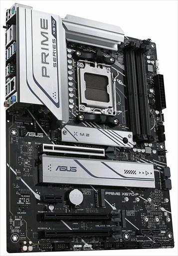 Материнская плата ASUS PRIME X670-P, Socket AM5, X670, 4*DDR5, HDMI+DP, 6xSATA3 + RAID, M2, Audio, Gb LAN, USB 3.2, USB 2.0, ATX; 90MB1BU0-M0EAY0 (PRIME X670-P) фото 2