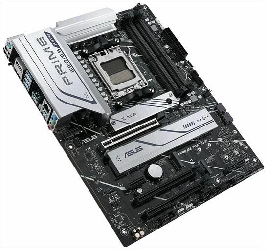 Материнская плата ASUS PRIME X670-P, Socket AM5, X670, 4*DDR5, HDMI+DP, 6xSATA3 + RAID, M2, Audio, Gb LAN, USB 3.2, USB 2.0, ATX; 90MB1BU0-M0EAY0 (PRIME X670-P) фото 3