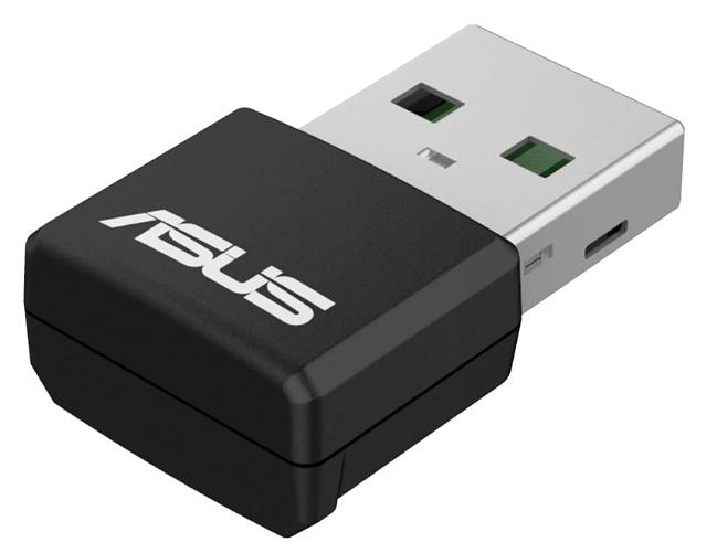 Адаптер ASUS USB-AX55 NANO // WI-FI 802.11ax/ac/a/g/n, 400 + 867 Mbps USB 3.0 Adapter + 2 антенны; 90IG06X0-MO0B00 (USB-AX55 NANO) фото 2