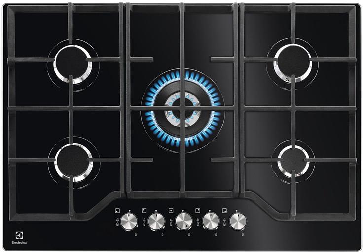 Газовая варочная поверхность Electrolux KGG75362K черный фото 1