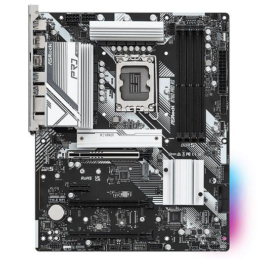 Материнская плата ASROCK B760 PRO RS, LGA1700, B760, 4*DDR5, HDMI+DP, 4xSATA3 6.0 (RAID), M.2 Socket, 4xUSB 3.2, 2xUSB2.0, Type-C, ATX; 90-MXBKS0-A0UAYZ (B760 PRO RS) фото 2