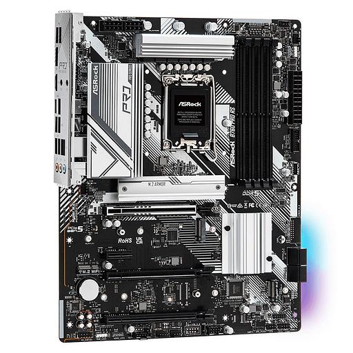 Материнская плата ASROCK B760 PRO RS, LGA1700, B760, 4*DDR5, HDMI+DP, 4xSATA3 6.0 (RAID), M.2 Socket, 4xUSB 3.2, 2xUSB2.0, Type-C, ATX; 90-MXBKS0-A0UAYZ (B760 PRO RS) фото 3