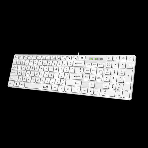 Клавиатура Genius SlimStar 126 WhiteUSB (Only Laser) фото 4