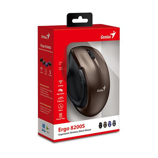 Мышь беспроводная Ergo 8200S Chocolate фото 2