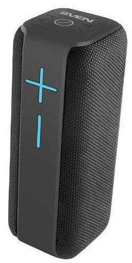 Колонка порт. Sven PS-205 черный 12W 2.0 BT/3.5Jack/USB 10м 2400mAh (SV-019761) фото 1