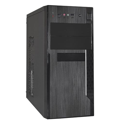 Корпус Minitower ExeGate MA-373X-UN500 (mATX, БП UN500 с вент. 12см, 2*USB, аудио, черный) фото 1