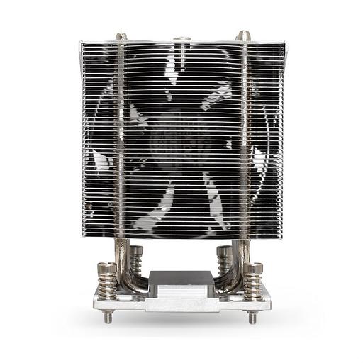 Кулер ExeGate ESNK-P0064AP4.PWM.4U.SP3.Cu (Al+Cu, 4U, 6 тепл. трубок, LGA SP3, TDP 280W, PWM, 1900-3800RPM, 2 ball bearing, 4pin, 44db, 730г, на винтах, с термопастой, Retail box) фото 3