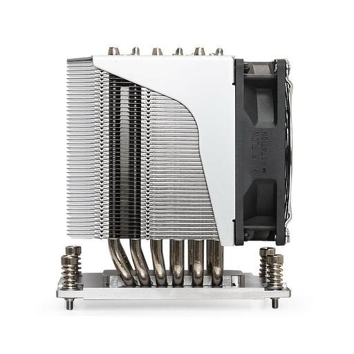 Кулер ExeGate ESNK-P0064AP4.PWM.4U.SP3.Cu (Al+Cu, 4U, 6 тепл. трубок, LGA SP3, TDP 280W, PWM, 1900-3800RPM, 2 ball bearing, 4pin, 44db, 730г, на винтах, с термопастой, Retail box) фото 4