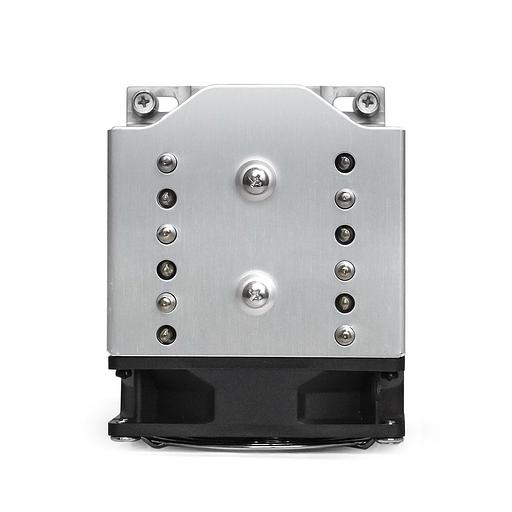 Кулер ExeGate ESNK-P0064AP4.PWM.4U.SP3.Cu (Al+Cu, 4U, 6 тепл. трубок, LGA SP3, TDP 280W, PWM, 1900-3800RPM, 2 ball bearing, 4pin, 44db, 730г, на винтах, с термопастой, Retail box) фото 5