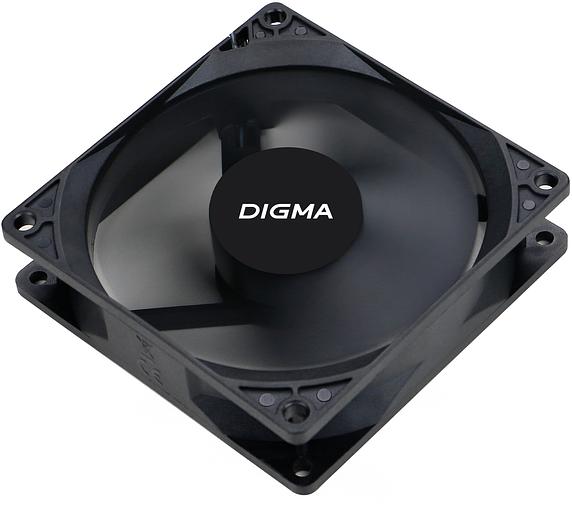 Вентилятор Digma DFAN-90 3-pin 4-pin (Molex)21dB 95gr Bulk фото 4