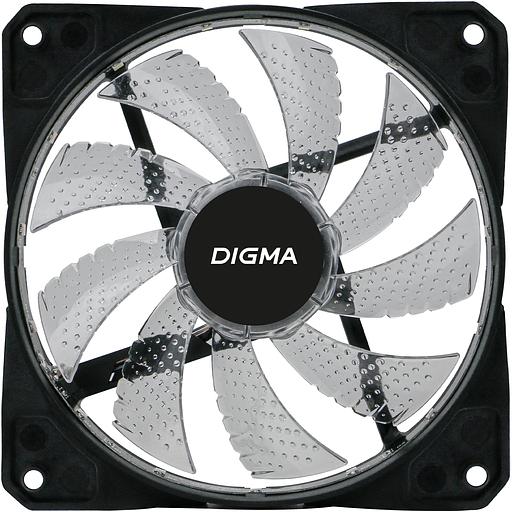 Вентилятор Digma DFAN-FRGB2 3-pin 4-pin(Molex)24dB 160gr LED Ret фото 2