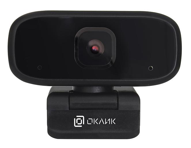 Камера Web Оклик OK-C015HD черный 1Mpix (1280x720) USB2.0 с микрофоном фото 1