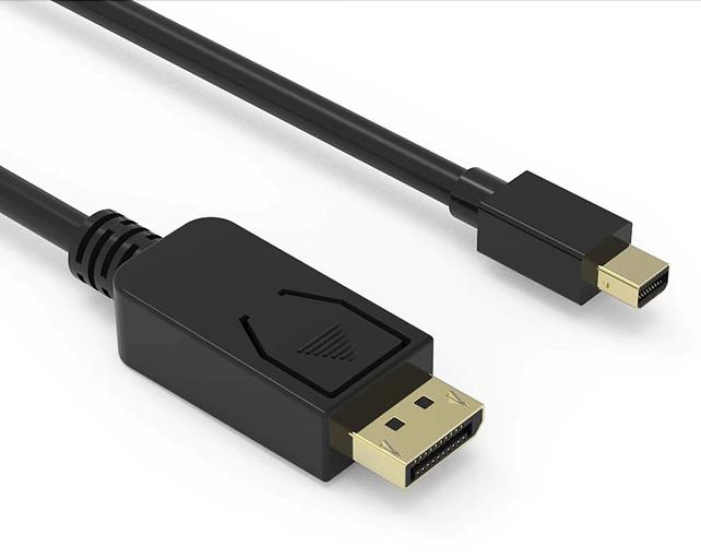 Кабель аудио-видео Buro MDP-DP miniDisplayport (m)/DisplayPort (m) 1.5м. Позолоченные контакты черный фото 1