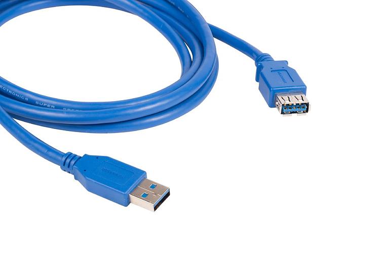 Kramer C-USB3/AAE-3 Кабель USB-A 3.0 вилка-розетка, 0,9 м (96-02310003) фото 1