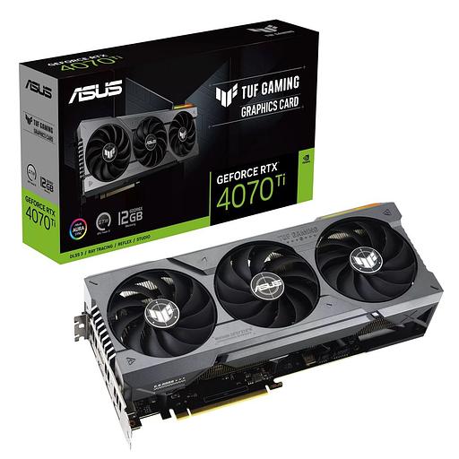 Видеокарта ASUS TUF Gaming nVidia RTX 4070 Ti 12288 21000 192 RTL [90YV0IJ1-M0NA00] фото 1