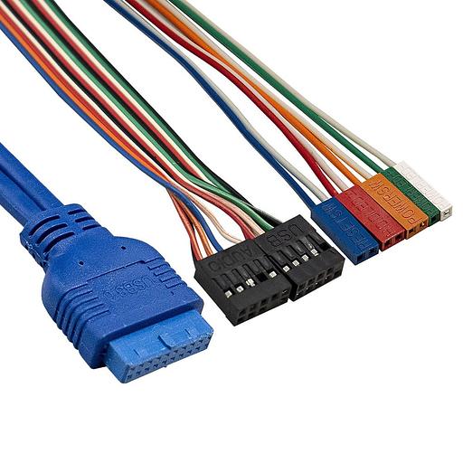 Exegate EX269439RUS Корпус Miditower UN-604 Black, ATX, без БП 2*USB+2*USB3.0, Audio (104990) фото 4