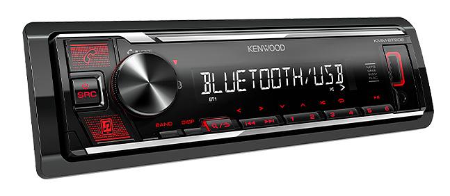 Автомагнитола Kenwood KMM-BT208 1DIN 4x50Вт фото 2
