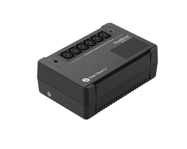 Источник бесперебойного питания Systeme Electriс Back-Save, 600VA/360W, 230V, Line-Interactive, AVR, 6xC13 Outlets, USB charge(type A), USB (BVSE600I) фото 1