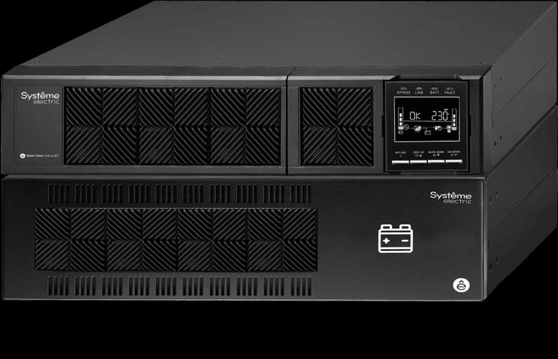Источник бесперебойного питания Systeme Electriс Smart-Save Online SRT, 5000VA/5000W, On-Line, Extended-run, Rack 2U+3U(Tower convertible), LCD, Out: Hardwire, SNMP Intelligent Slot, USB, RS-232, Pre-Inst. Web/SNMP (SRTSE5KRTXLI-NC) фото 1