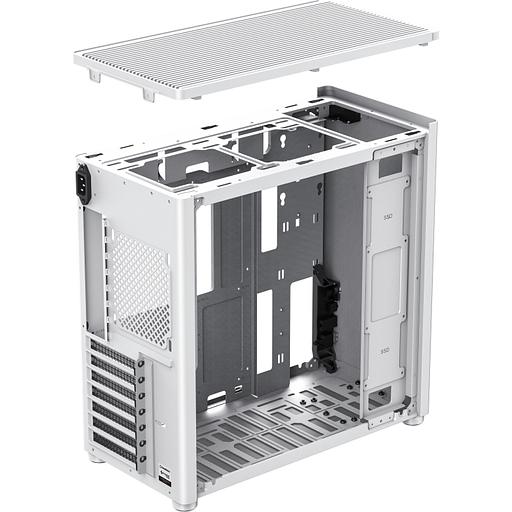 Компьютерный корпус, без блока питания ATX GameMax Spark Pro Full White фото 5