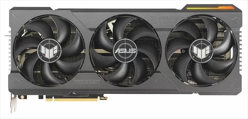 Видеокарта Asus PCI-E 4.0 TUF-RTX4070TI-12G-GAMING NVIDIA GeForce RTX 4070TI 12288Mb 192 GDDR6X 1785/21000 HDMIx2 DPx3 HDCP Ret фото 1