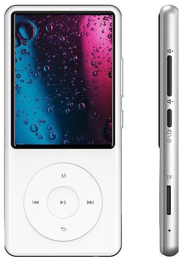 Плеер Hi-Fi Flash Digma M5 BT 16Gb белый/2.4"/FM/microSD/microSDHC/clip фото 3