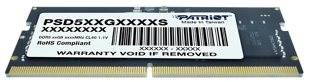 Модуль памяти для ноутбука SODIMM 8GB DDR5-4800 PSD58G480041S PATRIOT фото 4