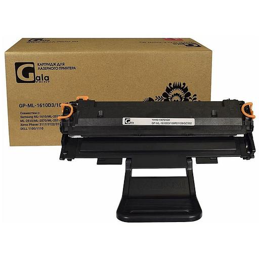 GalaPrint GP-ML-1610D3/106R01159 для принтеров Samsung ML-1610/ML-2010/ML-2010R/ML-2015/ML-2510/ML-2570/ML-2571N/SCX-4321/SCX-4521F/Xerox Phaser 3117/3122/3124/3125/3125N 3000 копий фото 1