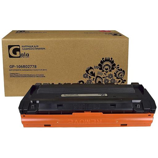 GalaPrint GP-106R02778 для принтеров Xerox Phaser 3052/3260/WorkCentre 3215/3225/3052NI/3260DI/3260DN/3260DNI/3215NI/3225DNI 3000 копий фото 1